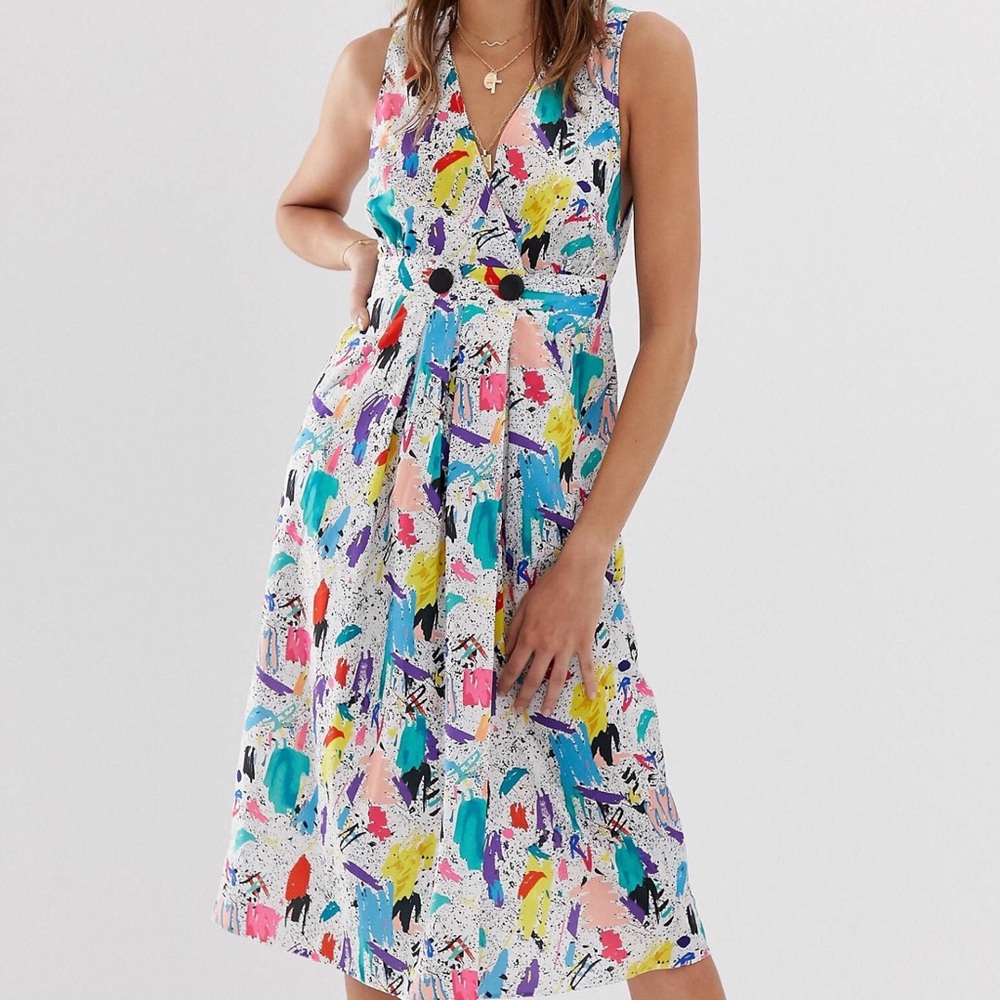 Multicolored ASOS Dress